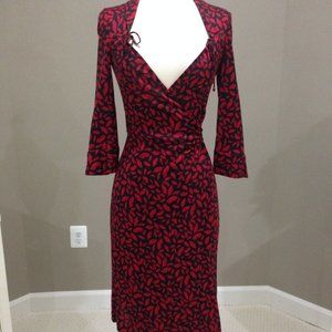 Authentic Diane von Furstenberg  silk wrap dress
